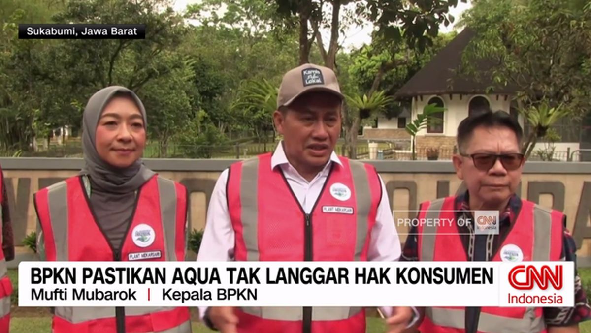 VIDEO: BPKN Pastikan Aqua Tak Langgar Hak Konsumen