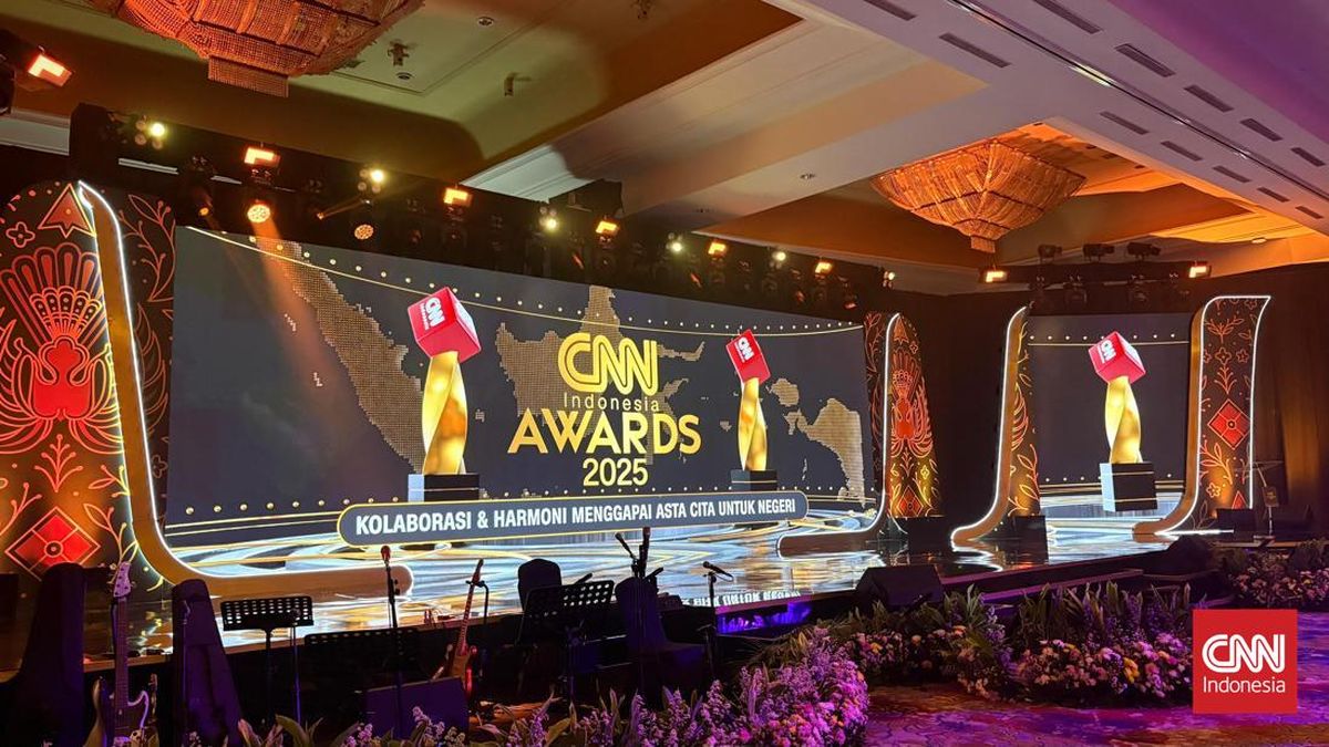 Zulhas hingga Jaksa Agung Hadir di CNN Indonesia Awards 2025