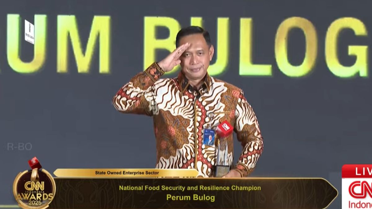 Dirut Bulog Ahmad Rizal Dedikasikan CNN Indonesia Awards untuk Petani