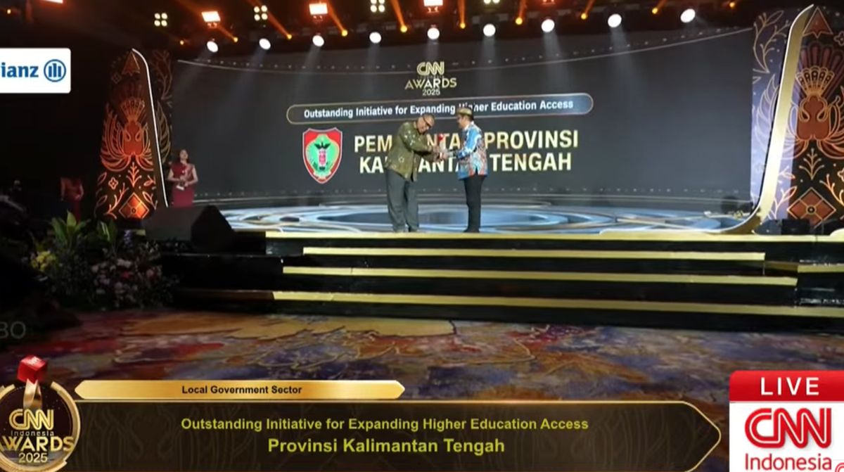 Pemprov Kalteng Raih Penghargaan Berkat 'Satu Rumah Satu Sarjana'