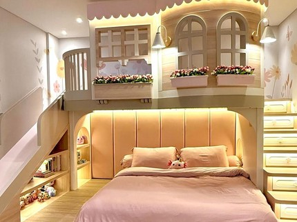 Potret Kamar Dua Anak Perempuan Franda dan Samuel Zylgwyn, Tematik & Girly Banget