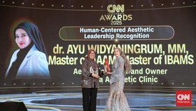 Ayu Widyaningrum Sabet Human-Center Aesthetic Leadership Recognition