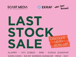 Last Stock Sale 2025 di Kuningan City, Brand Modest Lokal Diskon Hingga 80% Last Stock Sale 2025 di Kuningan City, Brand Modest Lokal Diskon Hingga 80%