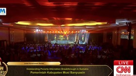 Pemkab Musi Banyuasin Raih Poverty Alleviation Breakthrough