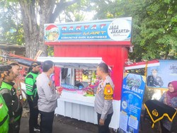 Sinergi Polri-Ojol, Polresta Bandara Soetta Luncurkan Ojek Online Mart Sinergi Polri-Ojol, Polresta Bandara Soetta Luncurkan Ojek Online Mart