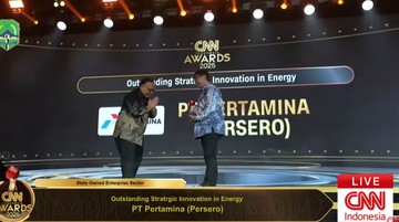 Pertamina Dianugerahi Outstanding Strategic Innovation in Energy