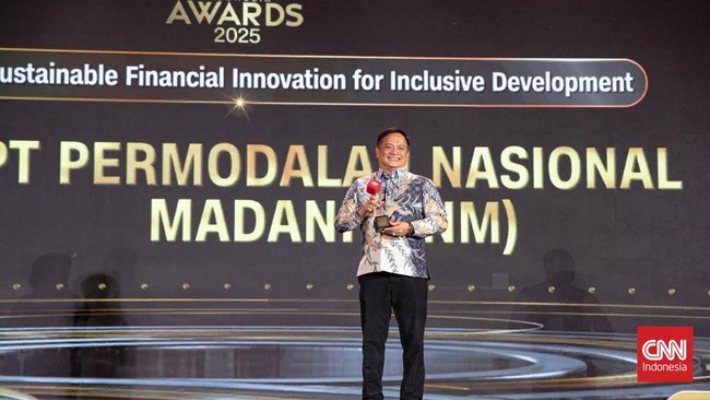 PNM Apresiasi CNN Indonesia Awards: Penyemangat Kami Untuk Maju PT Permodalan Nasional Madani meraih penghargaan Excellence In Sustainable Financial Innovation For Inclusive Development pada CNN Indonesia Awards 2025.