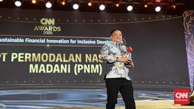 PNM Raih CNN Indonesia Awards Berkat Inovasi Keuangan Berkelanjutan