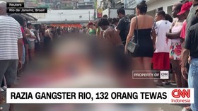 VIDEO: Razia Gangster Rio, 132 Orang Tewas