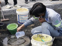 ITS Bikin Paving Porous Ramah Lingkungan buat Solusi Banjir, Seperti Apa? ITS Bikin Paving Porous Ramah Lingkungan buat Solusi Banjir, Seperti Apa?