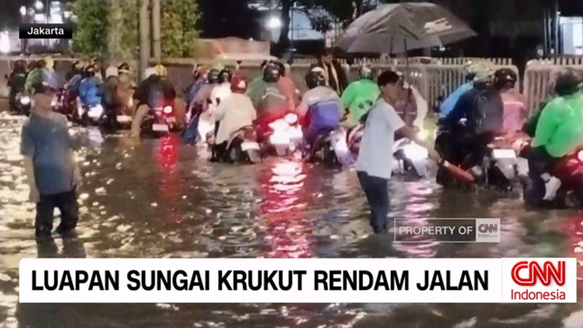VIDEO: Sejumlah Kawasan Jakarta Dikepung Banjir