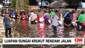 VIDEO: Sejumlah Kawasan Jakarta Dikepung Banjir
