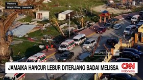 VIDEO: Jamaika Hancur Lebur Diterjang Badai Melissa