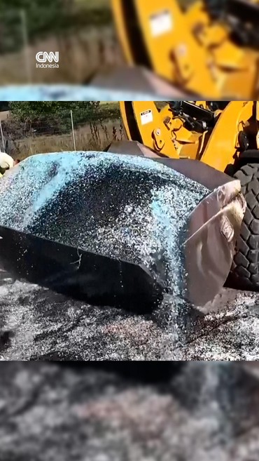 Sim Salabim, Limbah Plastik Disulap jadi Batu Pembuatan Beton