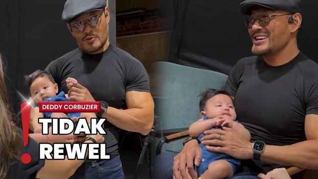 Deddy Menggendong Anak Erika, Netizen Sebut Cocok Panggilan Kakek