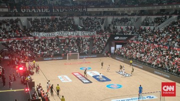 Update Eksklusif Olahraga CNN : Hasil Uji Coba: Timnas Futsal Indonesia Gulung Australia