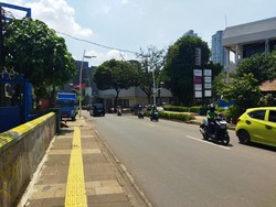 Jalan Kemang Raya Jaksel Kembali Normal Usai Dilanda Banjir 1 Meter