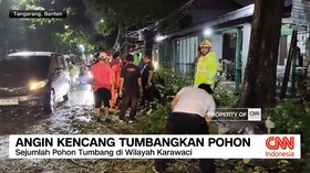 VIDEO: Cuaca Buruk Terjang Banten