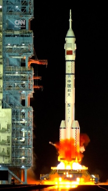 Resmi Meluncur, Roket Shenzhou-21 Bawa Astronaut Termuda China