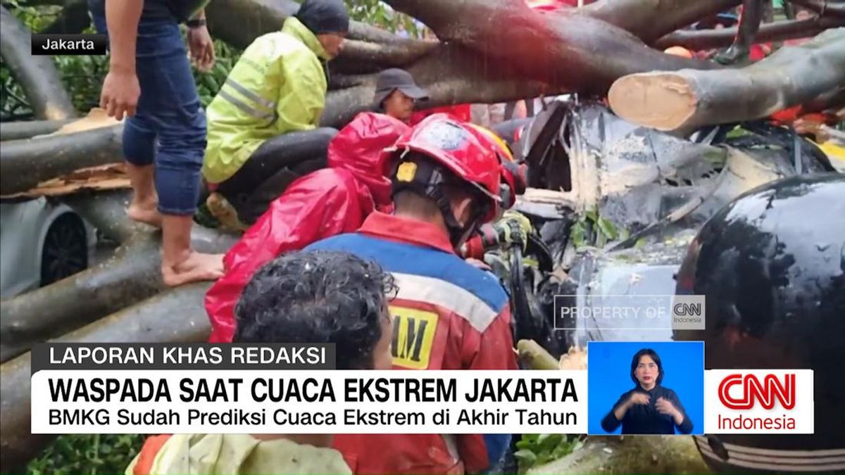 VIDEO: Waspada Saat Cuaca Ekstrem Jakarta