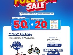 Beli Sepeda di Transmart Full Day Sale Ada Potongan Segede Ini Beli Sepeda di Transmart Full Day Sale Ada Potongan Segede Ini