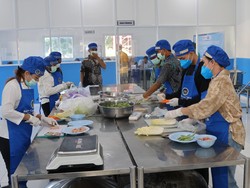 Jamin MBG Aman, SPPG Polda Kalteng Uji Kompetensi Koki