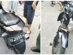 2 Jambret di Lubuklinggau Tinggalkan Motor karena Mogok Usai Rampas HP Wanita