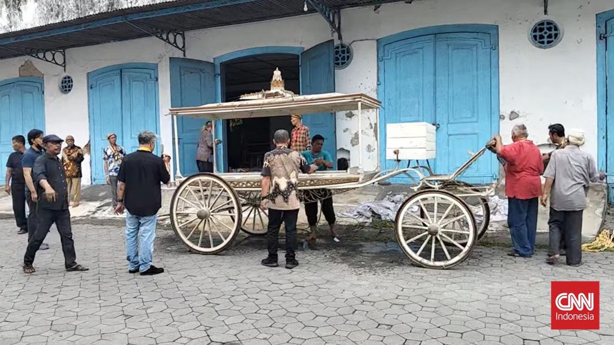 Kereta Jenazah 'Rata Pralaya' Disiapkan Khusus untuk PB XIII