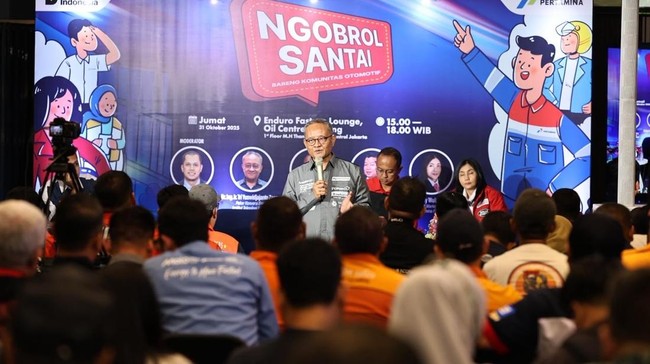 PT Pertamina menggelar "Ngobrol Santai" dengan komunitas otomotif untuk dialog terbuka, membahas isu BBM, dan meningkatkan komunikasi dua arah.
