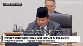 VIDEO: Presiden Prabowo Serukan Rasa Percaya di Asia Pasifik