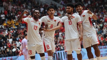 Update Eksklusif Olahraga CNN : Jadwal Siaran Langsung Indonesia vs Malaysia di Futsal SEA Games