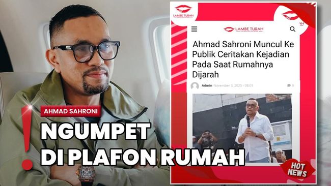 Ahmad Sahroni Tegaskan Rumahnya yang Dijarah Bukan Hasil Korupsi