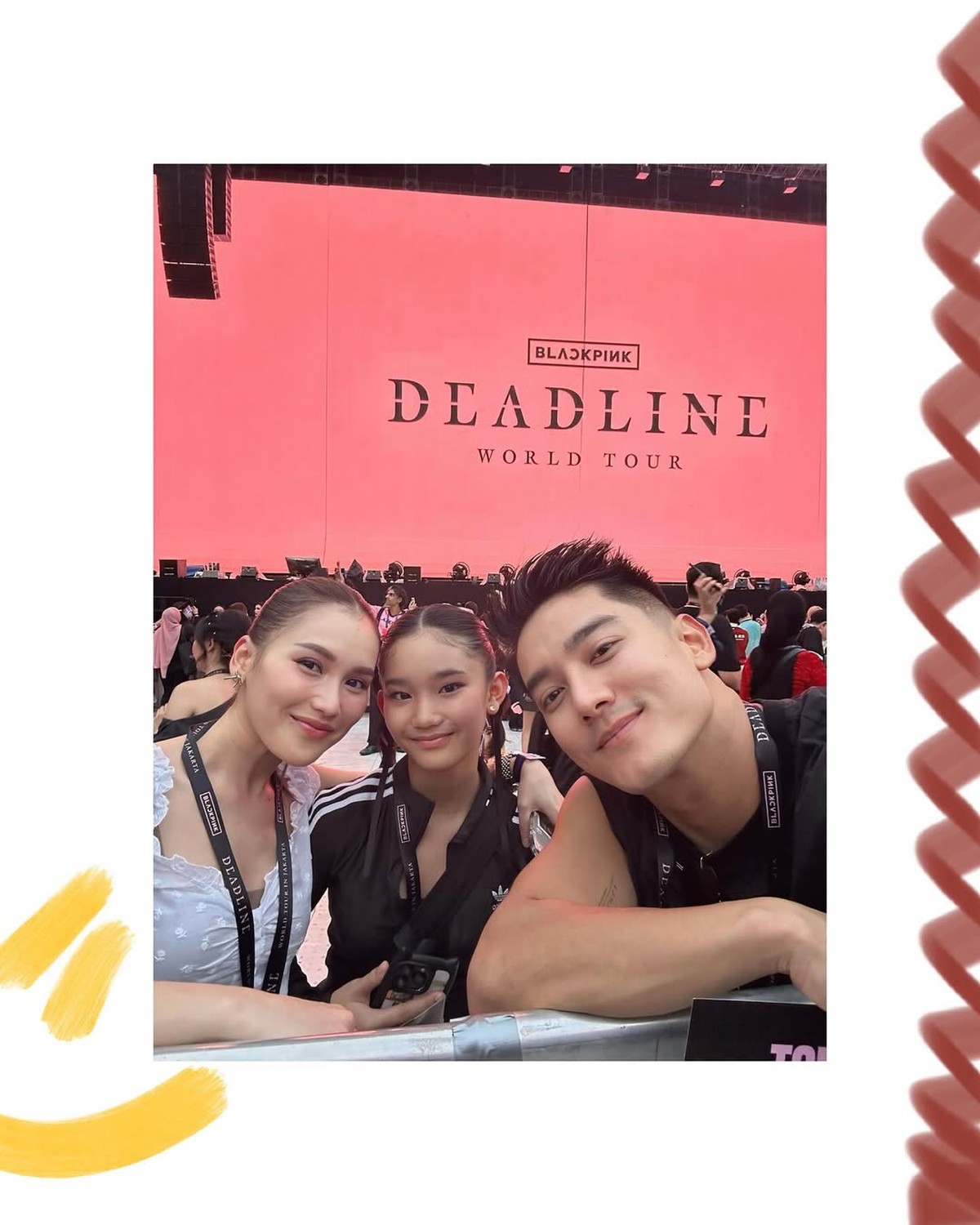 Ayu Ting Ting dan Bilqis nonton konser BLACKPINK hari kedua&comma; dikawal Boy William&period;