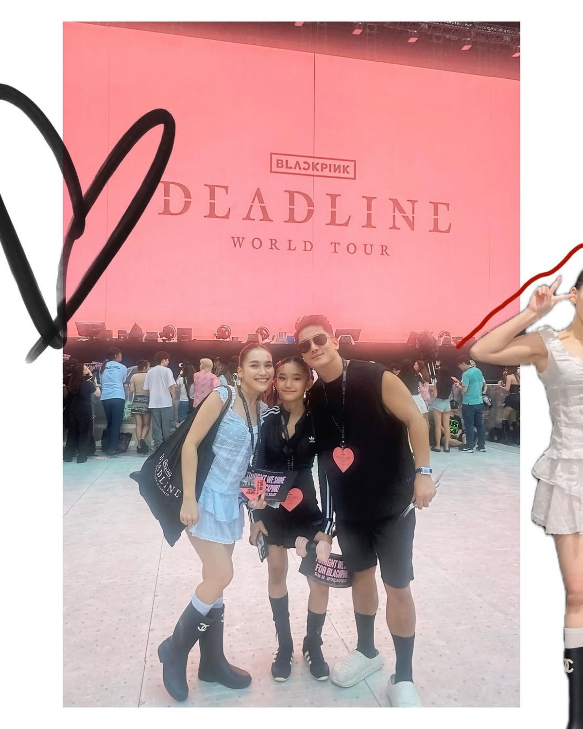 Ayu Ting Ting dan Bilqis nonton konser BLACKPINK hari kedua&comma; dikawal Boy William&period;