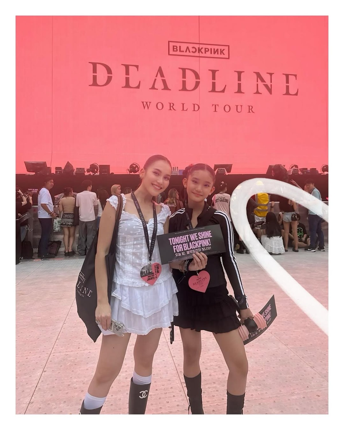 Ayu Ting Ting dan Bilqis nonton konser BLACKPINK hari kedua&comma; dikawal Boy William&period;