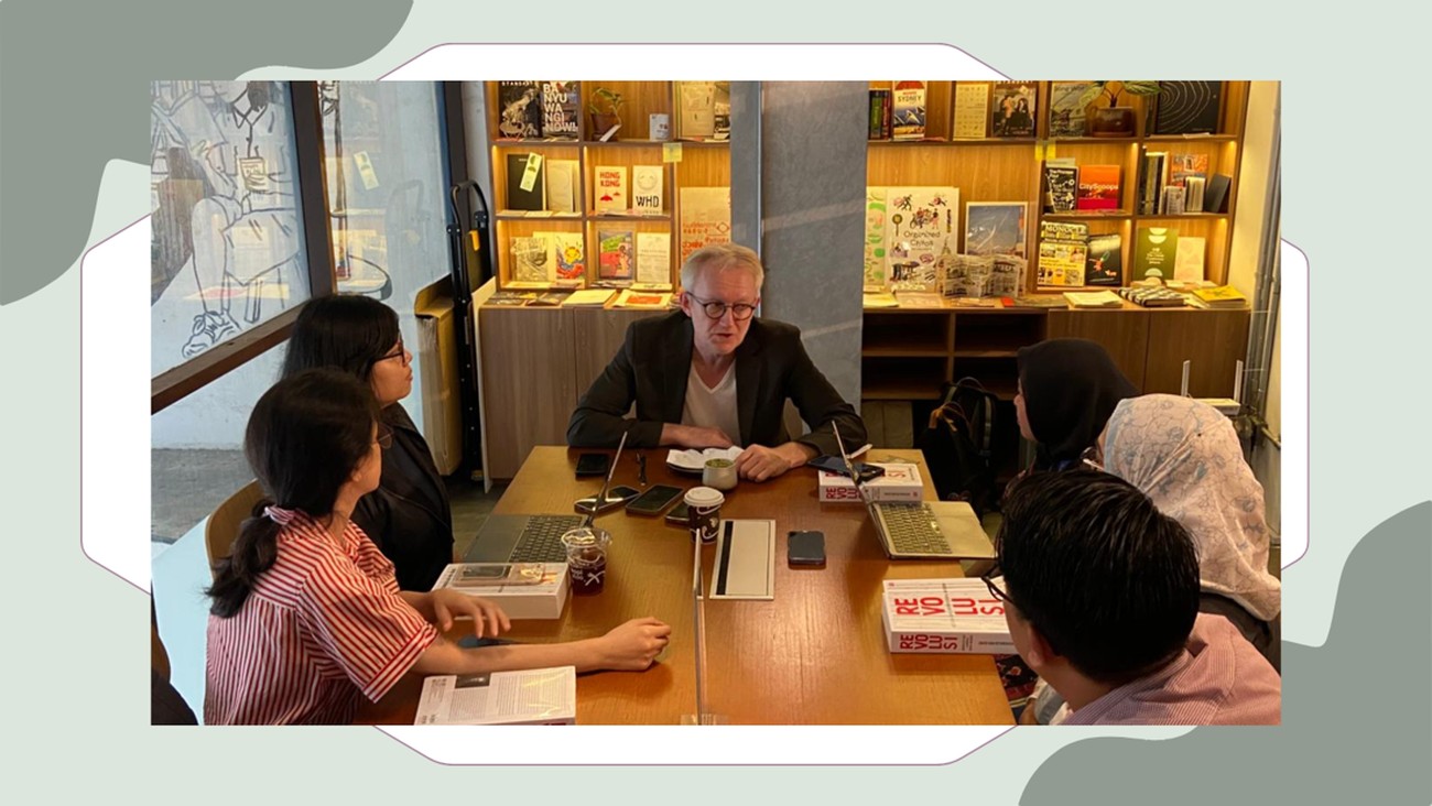 David Van ReybrouckCeritakan Perspektif Global Kemerdekaan Indonesia dalam Buku 'Revolusi'