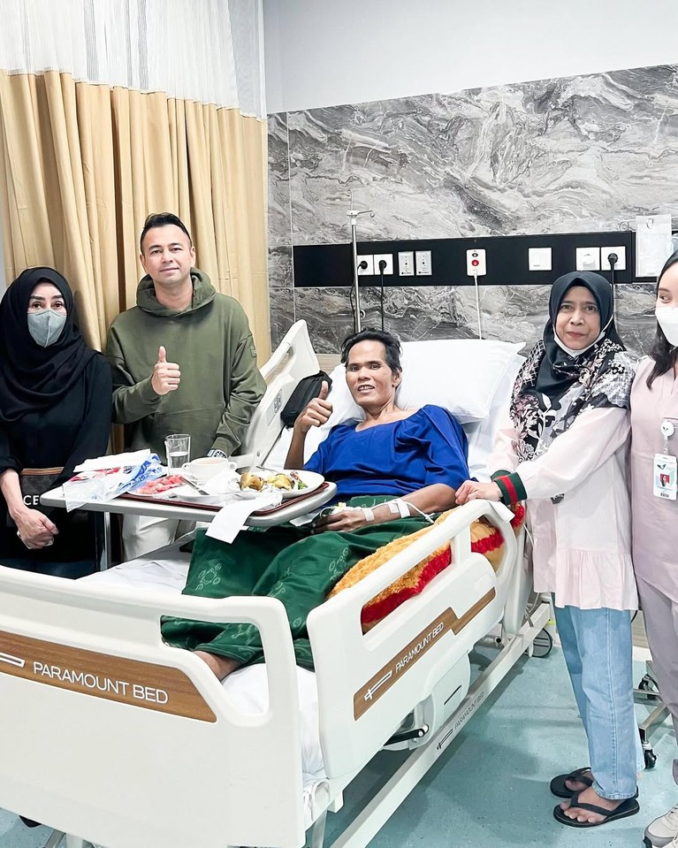 Kondisi terkini Fahmi Bo usai dibawa ke rumah sakit oleh Raffi Ahmad.