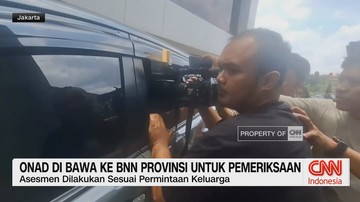 Glasbenik Onadio Leonardo po oceni v BNNP DKI Jakarta