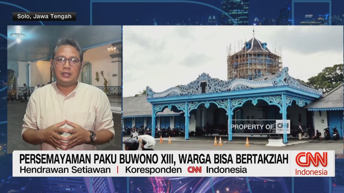 VIDEO: Persemayaman Paku Buwono XIII, Warga Bisa Bertakziah