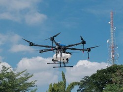 Drone Penyebar Benih Padi Unhas Siap Dukung Modernisasi Pertanian Nasional