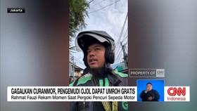 VIDEO: Gagalkan Curanmor, Pengemudi Ojol Dapat Umroh Gratis