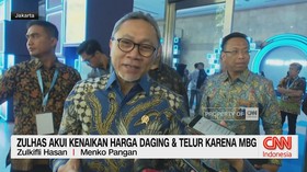 VIDEO: Zulhas Akui Kenaikan Harga Daging dan Telur Karena MBG