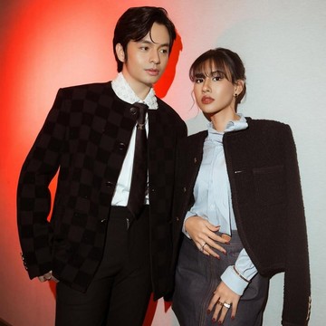 Stylish Couple! Intip Gaya Serasi Angga Yunanda dan Shenina Cinnamon di Premier 'Dopamin'