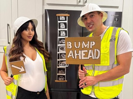 Aurelie Moeremans Makin Glowing saat Hamil, Pamer Baby Bump Bareng Suami Tercinta