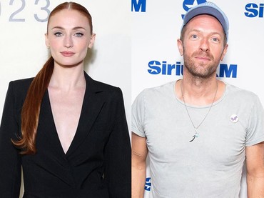Beda Usia Hampir 20 Tahun, Chris Martin dan Sophie Turner Pacaran