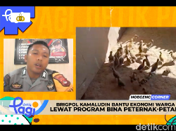 Inspirasi di Balik Brigpol Kamaludin Bina Peternak Bebek dan Petani di NTB