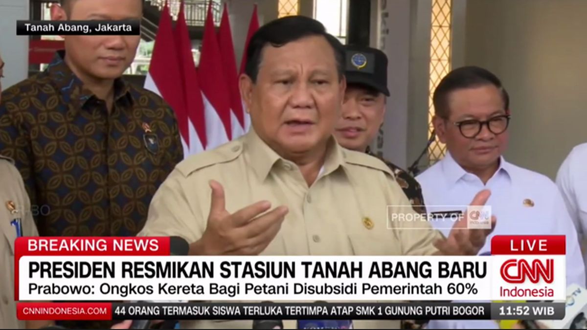 VIDEO: Jawaban Prabowo Ditanya Soal Utang Whoosh