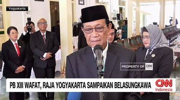 VIDEO: PB XIII Wafat, Raja Yogyakarta Sampaikan Belasungkawa