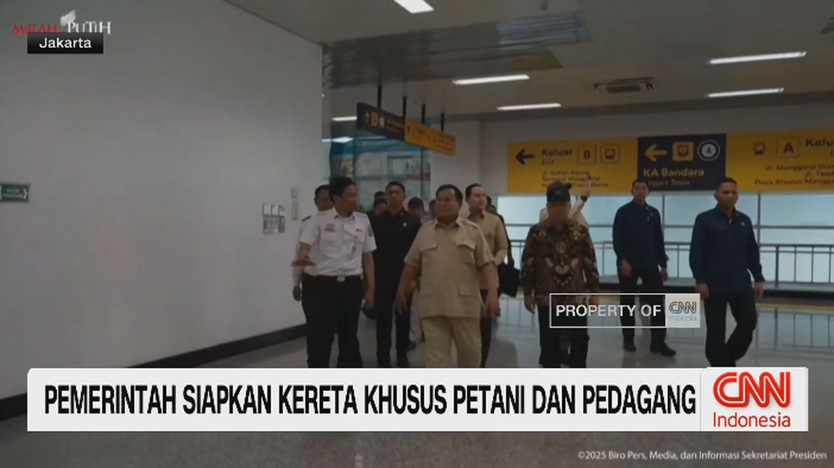 VIDEO: Pemerintah Siapkan Kereta Khusus Petani dan Pedagang