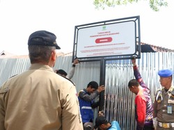 Pemkot Bandung Segel Bangunan di Bengawan yang Nunggak Sewa Sejak 2004